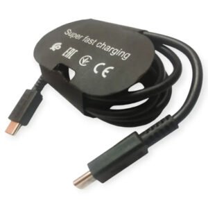 8A Super Fast Charging Cable Type C to Type C Cable | High-Speed Power Delivery - Accessories