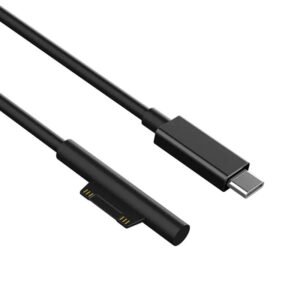 Surface Pro Charger Cable 15V Surface Connect to USB C Cable Compatible with Surface Pro 3/4 / 5/6 Surface
