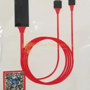 Usb Iphone Lightning Type-C Micro To Hdmi Cable Connect Tv Monitor Or Projector Accessories