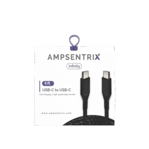 IPace Electronics 6 ft USB C to USB C replacement cable for fast charging and high-speed data transfer