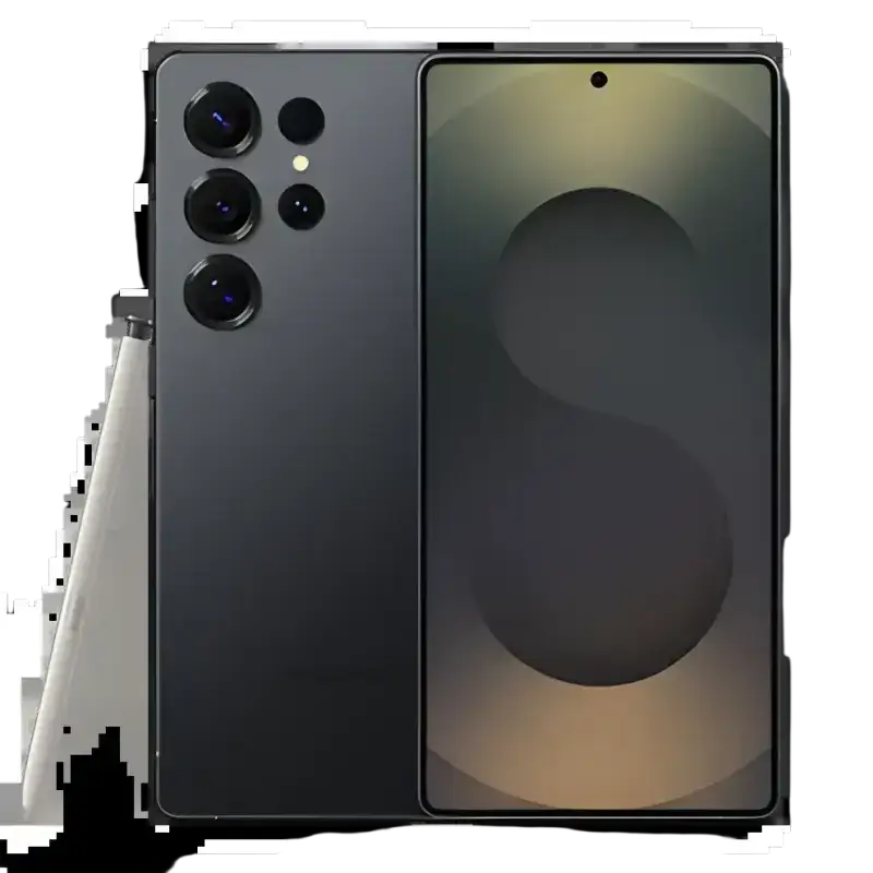 Samsung Galaxy S25 Ultra Black - Open Box 16 Samsung Galaxy S25 Ultra unlocked smartphone in black with sleek design and advanced camera features