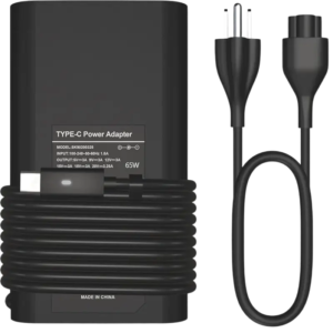 Replacement 65W Type-C Laptop AC Adapter - Accessories